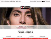Tablet Screenshot of cinemourguet.com